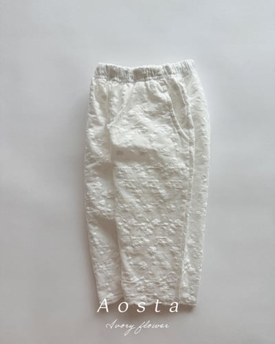 AOSTA17｜(6m-5y) 3款蕾絲刺繡長褲24
