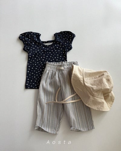 AOSTA05｜(6m-5y) 2色公主泡泡袖上衣9