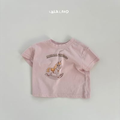 lala land15｜(3m-18m) 2色木馬印花上衣19