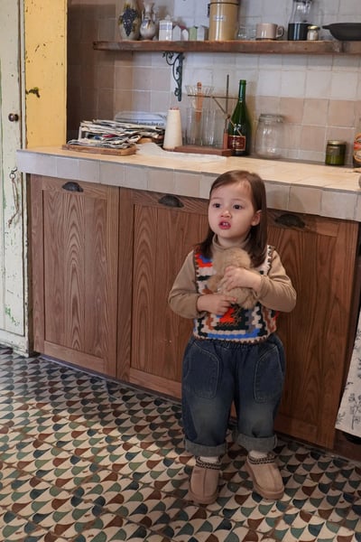 onu 20｜(70cm-115cm) 北歐花紋針織背心11