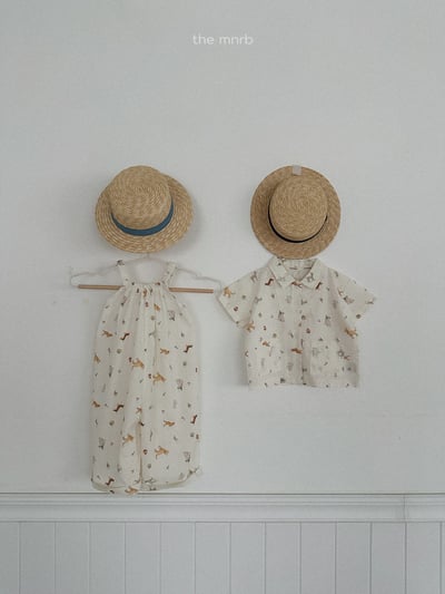 MiniRobe21｜(70-110) 無袖吊帶連身褲18