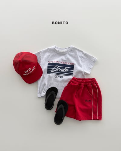 Bonito15｜(75cm-125cm) 2色字母印刷上衣11