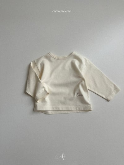 Atomeme28｜(70cm-110cm) 簡約素面棉質上衣13