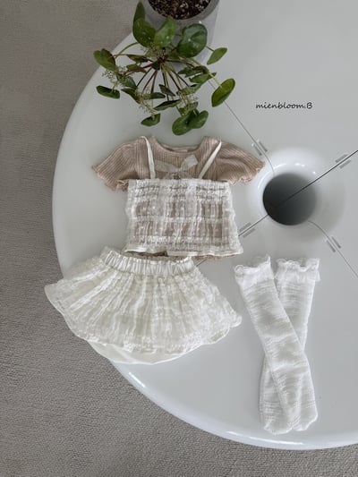 Bloom.b24｜(55cm-118cm) 蕾絲褲裙14