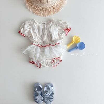 my_bebe15｜(58-72cm) 捲邊開襟外套包屁衣套裝13