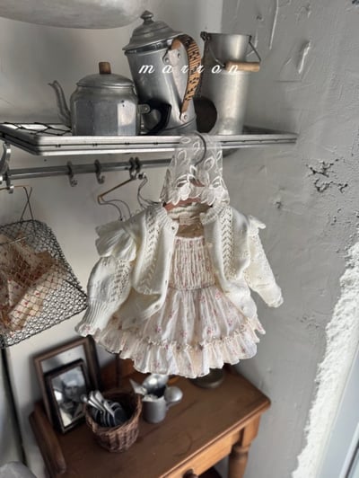 Marron01｜(1y-6y) 飛袖針織開襟外套4