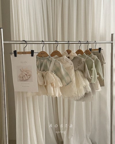 AOSTA19｜(6m-5y) 滾邊蝴蝶結髮帶15