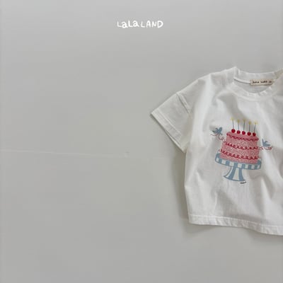 lala land74｜(75-120cm) 2色蛋糕印花上衣22