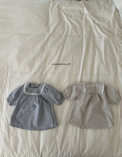 Bloom.b26｜(0m-7y) 經典格紋洋裝2
