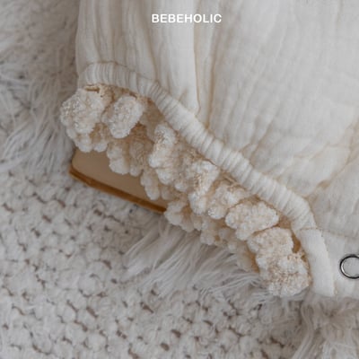 Bebe holic28｜(3m-18m) 小香風蕾絲燈籠褲11