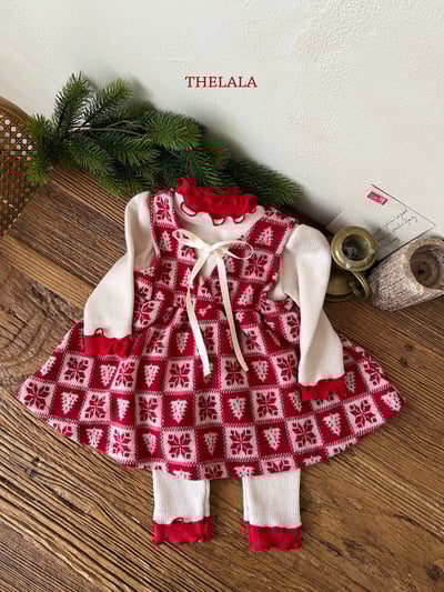 thelala38｜ (1y-6y) 撞色層次捲邊內搭褲2