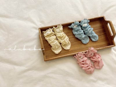 Valubebe 92｜(Free) 木耳邊抓皺襪6