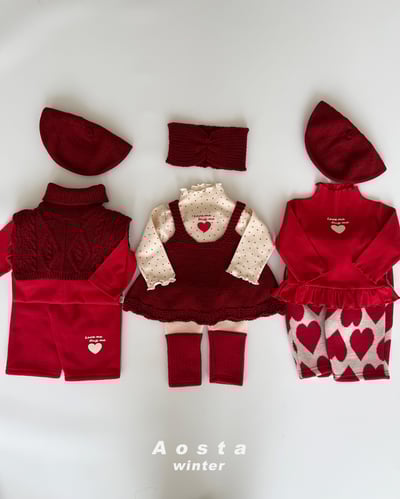 AOSTA14｜(1y5y) 冬季針織壓紋背心13