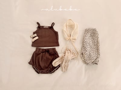 Valubebe 44｜(65-80cm) 編織紋鬆緊短褲9