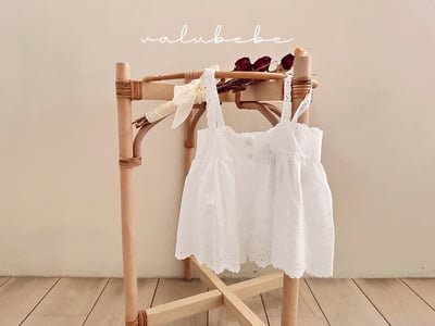 Valubebe62｜(65-90) 刺繡小花洋裝1