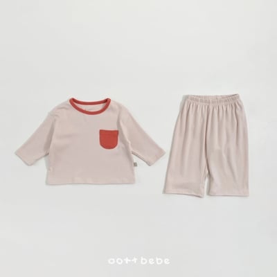Oottbebe09｜(1y-7y) 軟綿口袋套裝7