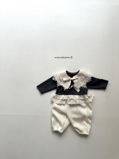 Bloom.b33｜(0m-24m) 絨面抽繩縮口褲12