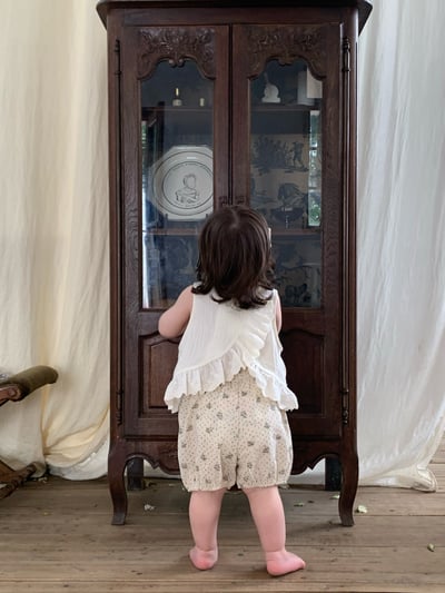 JE39｜(73-100cm) 花邊背心碎花短褲套裝12