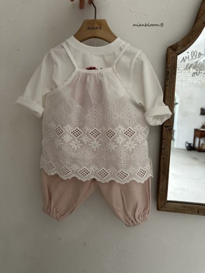 Bloom.b03｜(0m-24m) 花卉吊帶背心洋裝9