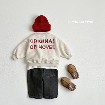 vivid94｜(78cm-125cm) 簡約英字休閒套裝6