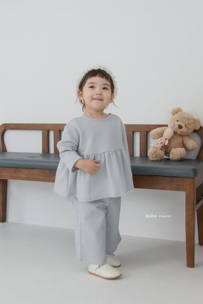 bebe nine14  (65-115) 2色經典蝴蝶結綁帶套裝3