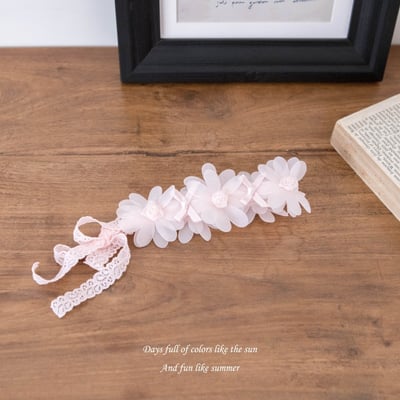 M-KIDS45｜(65-115cm) 花朵髮帶1