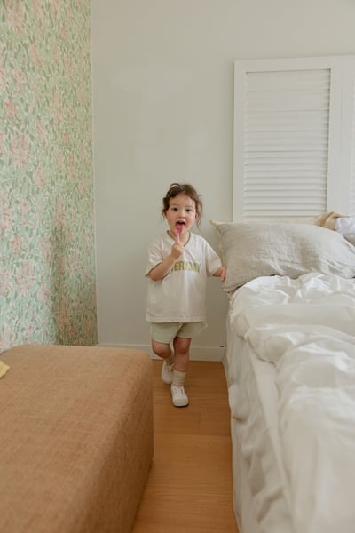 onu14｜(70cm-115cm) V領英字印花上衣15