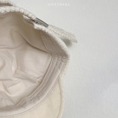 Oottbebe46｜(1-3y  Free)  燈芯絨熊耳鴨舌帽7