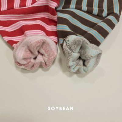 Soybean86｜(75cm-118cm) 英字條紋印花休閒上衣19