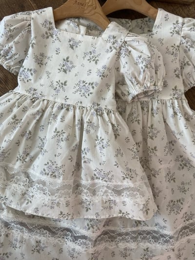 Anne Shirley15｜(1y-5y) 2色碎花方領洋裝4