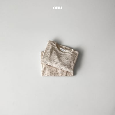 onu 46｜(70cm-115cm) 碎花圓弧上衣4