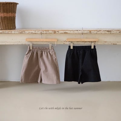 M-KIDS05｜(65-115cm) 棉質短褲7