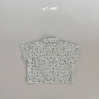 lala land48｜(75-120cm) 2色格紋/印花襯衫24