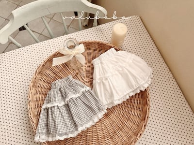 Valubebe60｜(65-80) 蕾絲花邊蛋糕包屁裙6