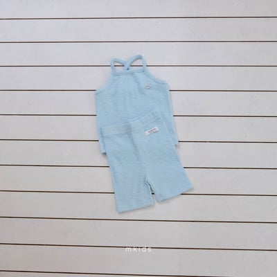 M-KIDS01｜(65-115cm) 細肩帶小標背心5