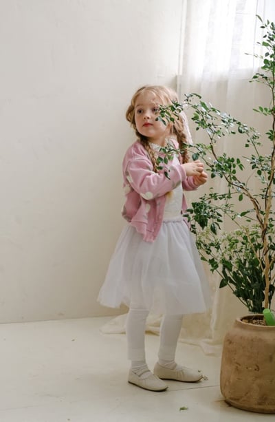 FLO23｜(75-140) 3色薄紗內搭褲裙16