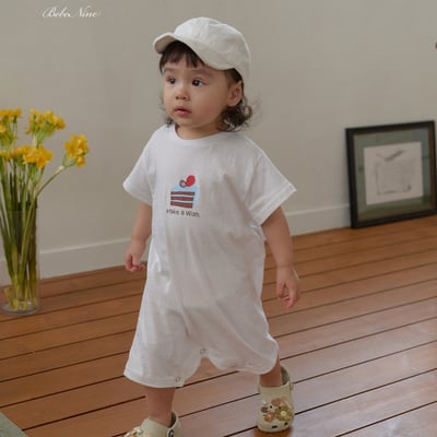 bebe nine15  (6m-24m) 2色可愛蛋糕圖包屁服10