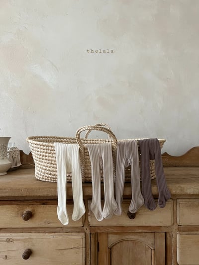 thelala｜ (1y-6y) 羅紋褲襪3