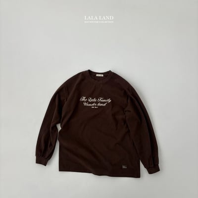 lala land81｜(mom) 3色簡約英字上衣4