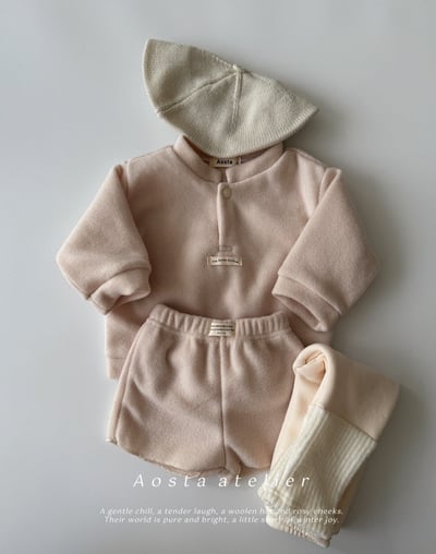 AOSTA71｜(6m-5y) 毛呢小短褲21