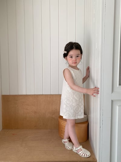 JE46｜(80-120cm) 蕾絲花連身褲16