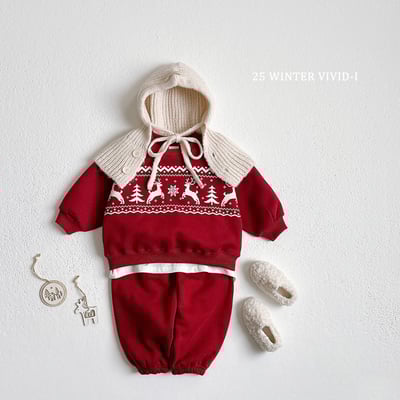 vivid02｜(78cm-125cm) 素面休閒縮口褲13