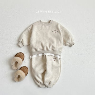 vivid94｜(78cm-125cm) 簡約英字休閒套裝3