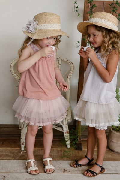 FLO27｜(75-140) 蛋糕蕾絲襯裙14