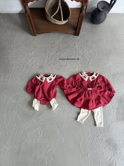 Bloom.b13｜(85cm-125cm) 櫻桃針織領上衣12