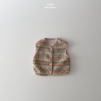 Lindo72｜(80cm-125cm) 印花刷毛背心6