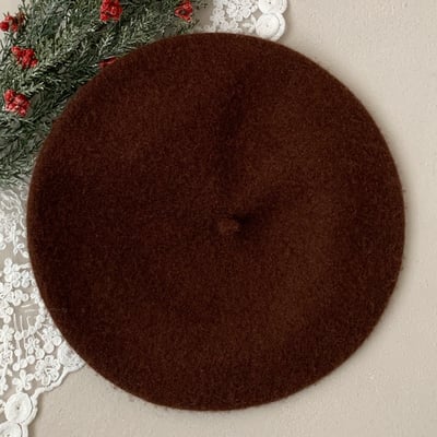 Oottbebe56｜(3y-6y  Free)  冬季羊毛貝雷帽6