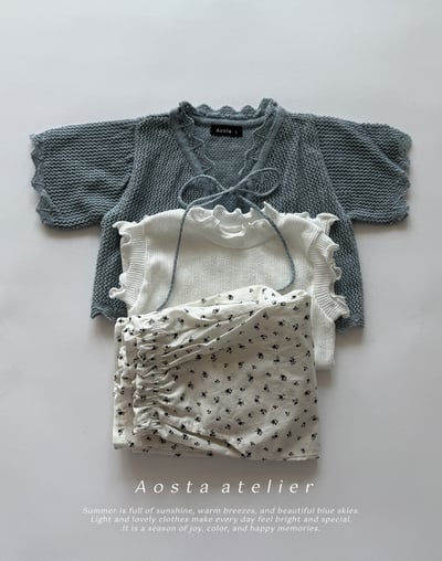 AOSTA37｜(6m-5y) 2款甜美小碎花長褲14