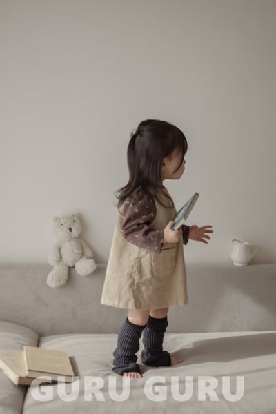 GURU GURU03｜(6m-24m) 3色羅紋腳套襪4