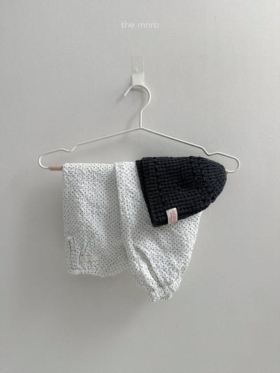 MiniRobe12｜(70-110) 抓皺波點縮口褲5